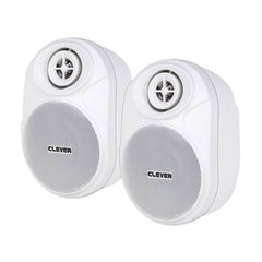 Clever Acoustics BGS 20T Haut-parleurs blancs 100 V (paire)