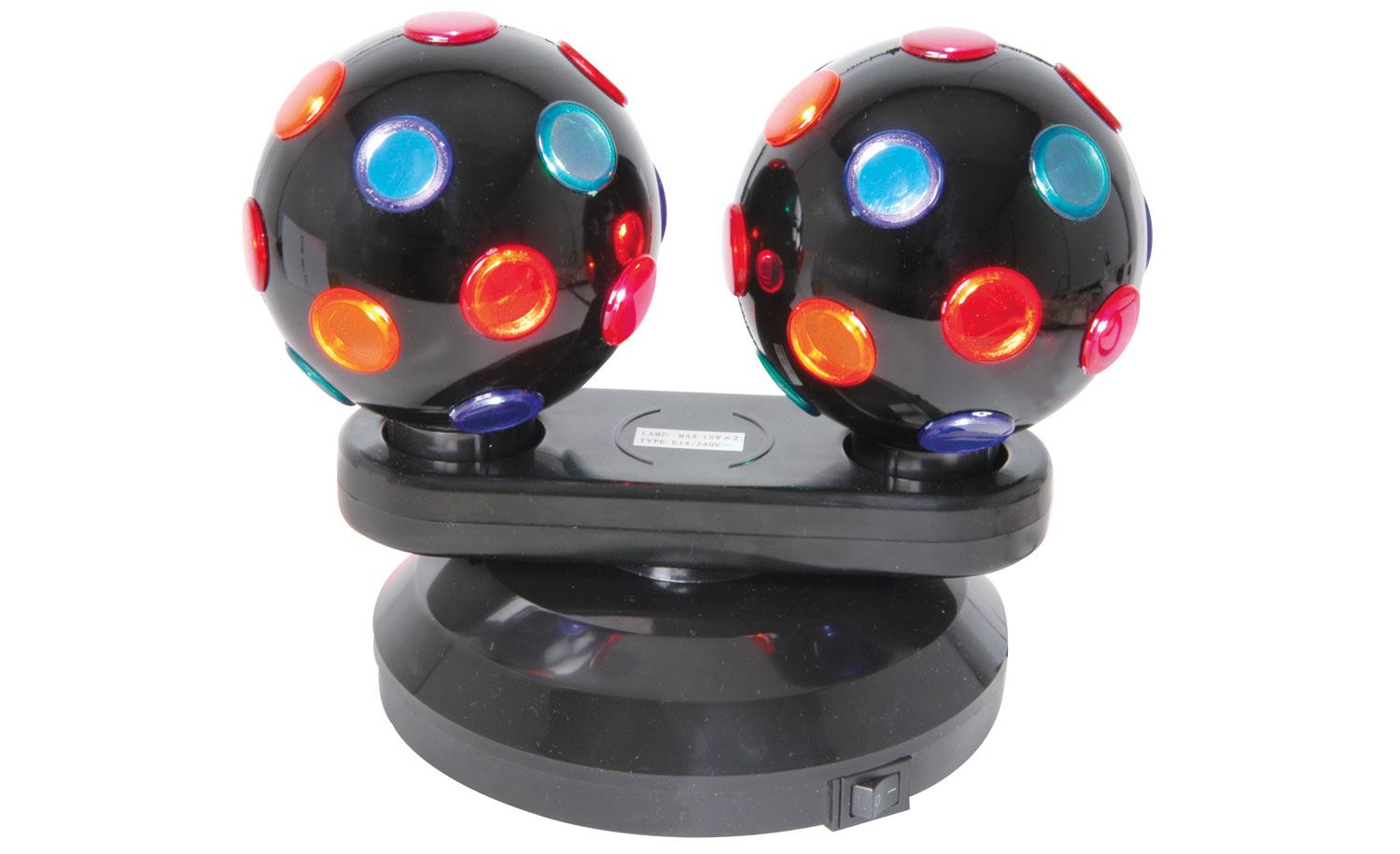 Disco Instruments Used QTX Dual Rotating Disco Balls – Simply Sound and Lighting