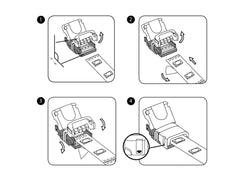 Contact d'alimentation pour bande LED Eurolite 2 broches 10 mm
