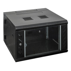 Showgear RCA-WMH-6 6U 19-Zoll-Rack, Wandmontage, aufklappbare Rückseite