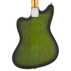 Vintage Revo Series Surfmaster Thinline Twin Guitar - Greenburst