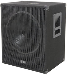 QTX QT15SA Aktiv-Subwoofer-Bassbehälter mit Stromversorgung, 15 Zoll, 600 W