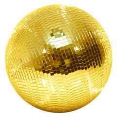Equinox 30cm (12″) Gold Mirror Ball