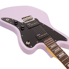 Vintage V65 Hardtail Electric Guitar - Satin Purple