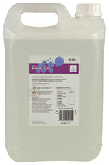 4x QTX Bubble Fluid 5L for Bubble Machine