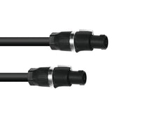 Sommer Cable Câble Haut-Parleur Speakon 4X2.5 5M Noir