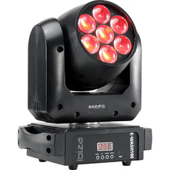 Ibiza E-WASH100 DMX-Controlled LED Zoom + Wash Moving Head *B-Stock