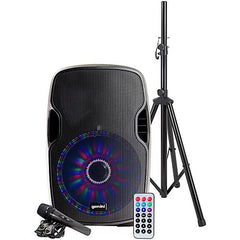 Gemini AS-12BLU-LT-PK 12" Aktivlautsprecher-PA-System
