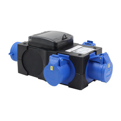 PCE ST ANTON Distribution Box 32A 240V In, 3 x 16A 240V Out