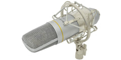 Citronic CCU2 Cardiod USB Studio Condenser Microphone for Recording Computer