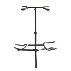 NJS Twin Guitar Floor Stand for 2 Electric or Acoustic Guitars