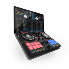 Reloop Ready tragbarer Performance-DJ-Controller inkl. DSM-3 BT-Monitorlautsprecher