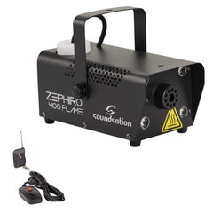 Machine à brouillard à flamme Soundsation Zephiro 400 avec télécommande sans fil