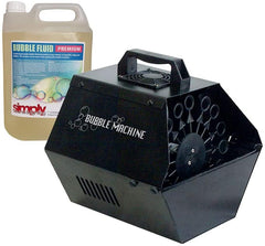 Showtec Bubble X High Power Bubble Machine for Disco DJ Party inc Fluid