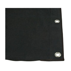 Showgear Backdrop 300(w) x 400(h) cm black Dekomolton 160 g/m2 13 shockcords