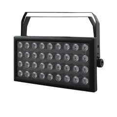 2x Equinox Cabaret Color HEX LED Flood 36 x 8W RGBWAUV inkl. Flightcase