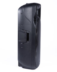 2x Roar RS-2000 Bluetooth TWS PA Speaker 4000W inc Dual Wireless Microphones