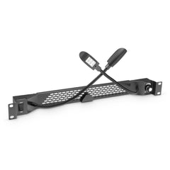 Adam Hall 87463 Cold-white blue COB LED rack light with two goosenecks