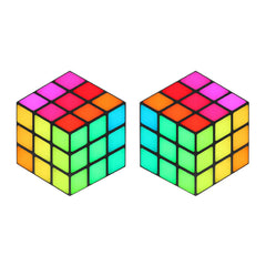 2x Cube LED à panneau 3D RVB LEDJ Rubix