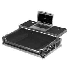 UDG FlightCase DDJ-1000 + (ordinateur portable et roues) - Argent
