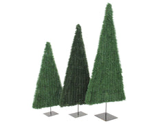 EUROPALMS Sapin, plat, vert clair, 120cm