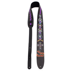 Perris 11008 2.5" Guns And Roses Appetite For Destruction Leather Guitar Strap