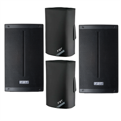 2x FBT X-LITE 108A 8" Active Speaker Bluetooth inc covers