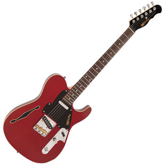 Fret King Country Squire Stealth -  Candy Apple Red