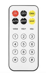 BoomTone DJ 3-in-1 LED Light Effect Spinner Strobe Beam RGBW