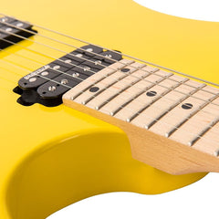 Vintage V6 24 Electric Guitar - Daytona Yellow