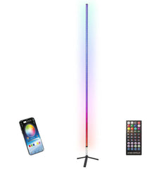 Ibiza Light MAGIC-COLOR-STICK 1M Black LED Lighting Tube App Control *B-STOCK*