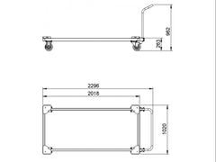 Système de transport Alutruss Be-1Wg