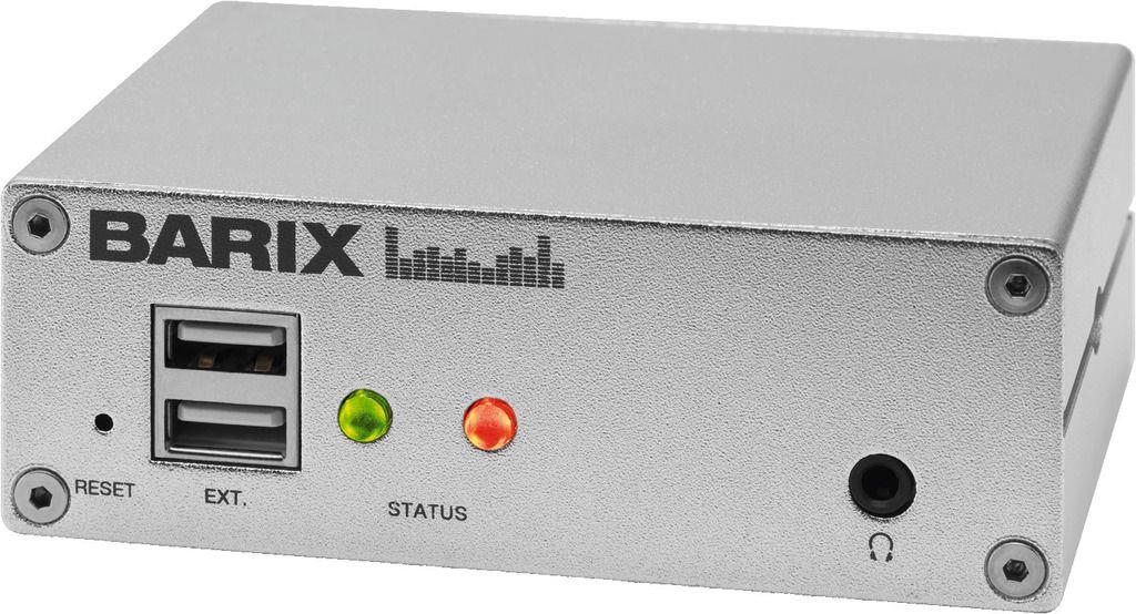 Barix AUDIOPOINT-3 Audio Encoder Stream Audio over WiFi to iPhone/Andr ...