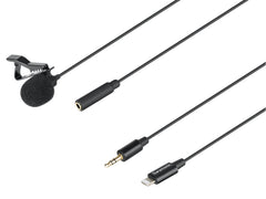 Saramonic LAVMICRO U1B Lavalier-Mikrofon mit abnehmbarem Lightning-Anschluss