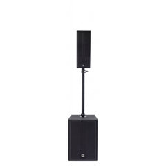 2x Audiophony MOJO2200curve Inc Abdeckungen, 1600W Curve Array PA-Lautsprechersystem
