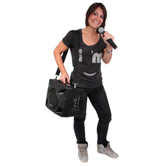 Ibiza PORT85UHF-BT PORTABLE PA SYSTEM USB MP3/SD 2x UHF MIC & BLUETOOTH
