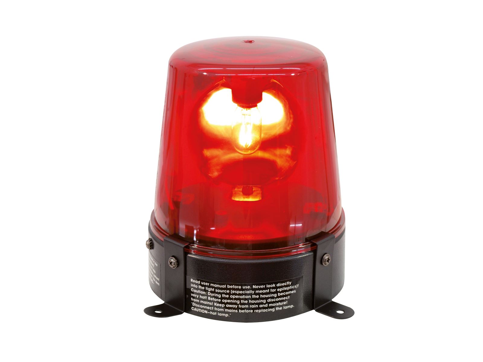 Eurolite LED Police Light DE-1 Red Beacon Light Revolving