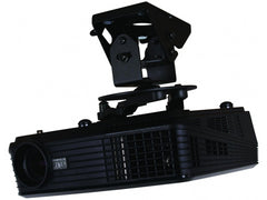 B-Tech Heavy Duty Universal Projector Ceiling Mount – Black (25kg Capacity)