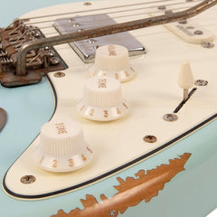 Vintage V6 Hss Icon - Aged Gloss Relic - Laguna Blue