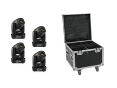 Eurolite Set 4X Led Tmh-S90 + Koffer