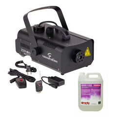 SOUNDSATION ZEPHIRO 900 Nebelmaschine, Nebelmaschine, inkl. kabelloser Fernbedienung und Flüssigkeit