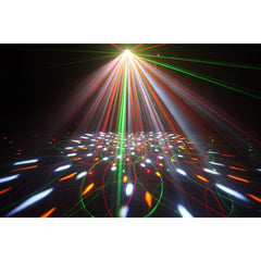 2x Jb Systems INVADER 23W LED Effect + 200mW Red+Green Laser Bundle
