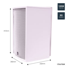Citronic CS-810W Passive Speaker White