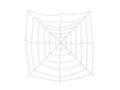 Europalms Halloween Spinnennetz, 180X180Cm