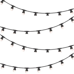 4x Ibiza Light Warm White LED IP44 Festoon (10m)