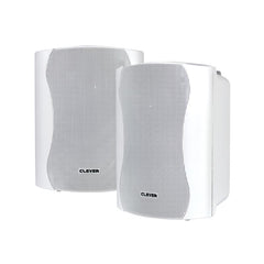 Clever Acoustics BGS 25T 100 V weiße Lautsprecher (Paar)