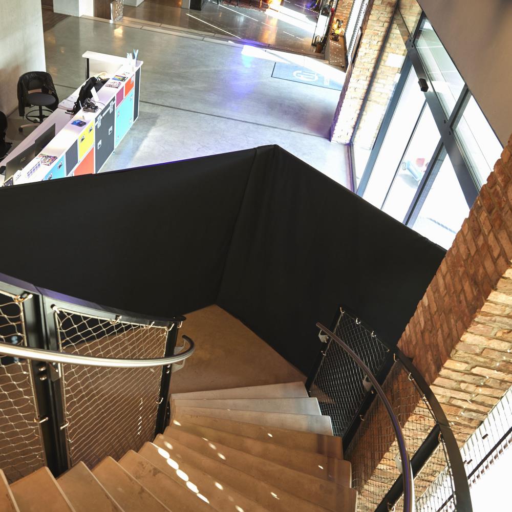 Curtain Padding Gravity PAD SET 2 Pipe and Drape Curtain System incl. Curtain & Stands ...