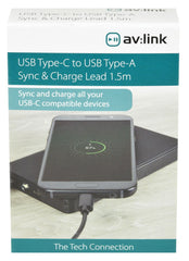AV:Link Câble de synchronisation et de charge USB Type-C vers USB Type-A 1,5 m