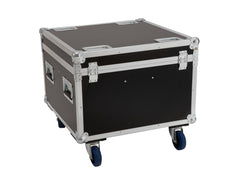 ROADINGER Flightcase 4x LED Theater COB 100 Serie mit Rollen