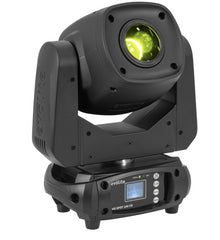 Evolite 2x Spot LED 100 Moving Head Pair including Flightcase
